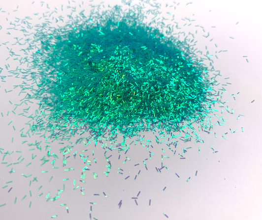 Iridescent Sprinkle Glitter - Azulado