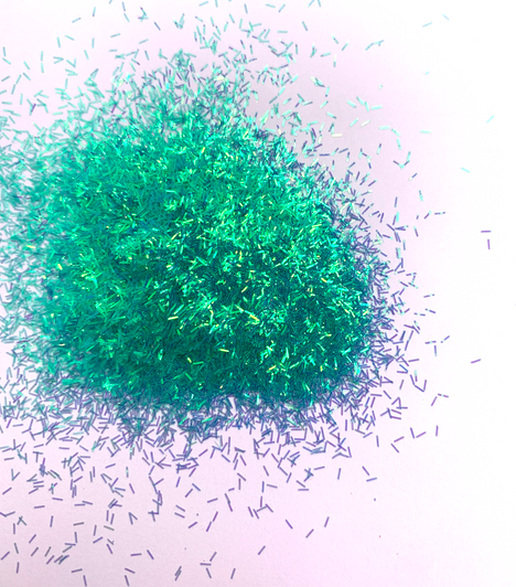 Iridescent Sprinkle Glitter - Azulado