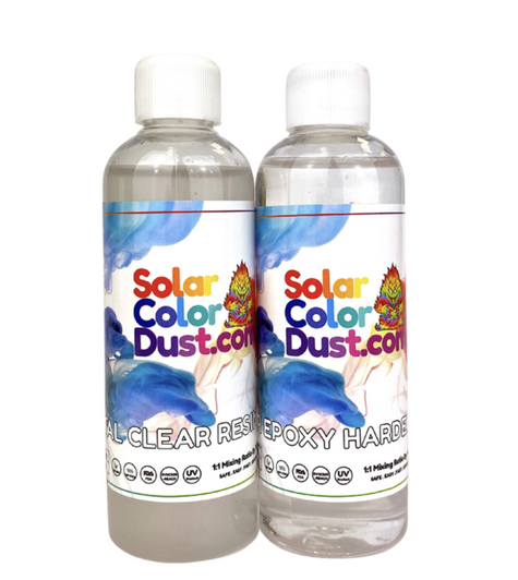 SolarColorDust.com 2 Part Epoxy Resin