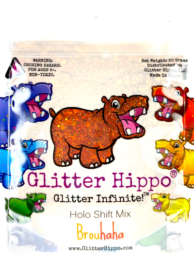 Holo Shift Mix Glitter - Brouhaha - Holographic Color Shifting Chunky Mix Glitter - Glitter for Resin, Glitter for Nails, Glitter for Tumblers, Glitter for Slime