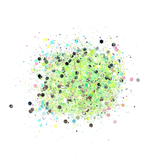 Pastel Glow Chunky Mix - Glow in the Dark Glitter - GlitterHippo.com