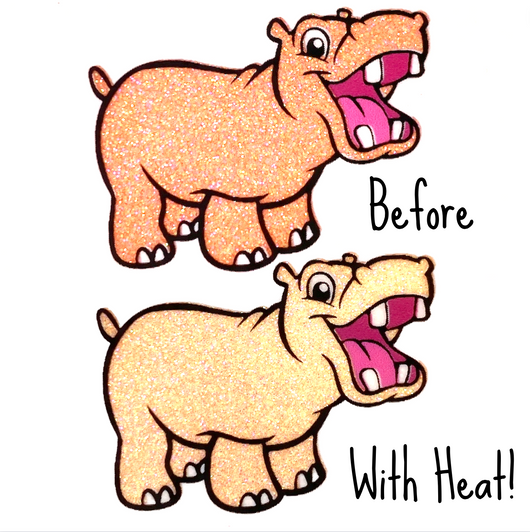 Dark Orange to Light Orange Color Changing Thermal Glitter - Thermochromic - Heat Activated Glitter for Resin, Glitter for Nails, Glitter for Tumblers, Glitter for Slime, Glitter for Polymer Clay