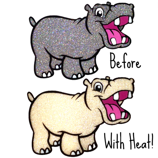 Black to Vanilla Color Changing Thermal Glitter - Thermochromic - Heat Activated Glitter for Resin, Glitter for Nails, Glitter for Tumblers, Glitter for Slime, Glitter for Polymer Clay