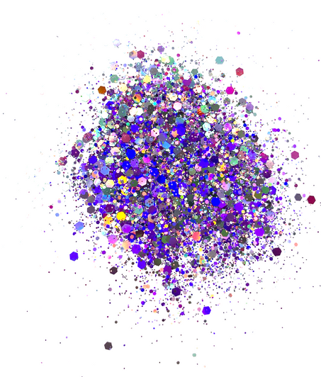 Rainbow Chunky Glitter Mix - Pop Star - Purple, Pink, Mint, Silver Glitter Mix - Glitter for Resin, Nails, Tumblers, Slime, and More!
