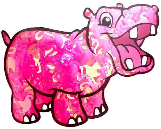 Hot Pink Flamingo Glitter