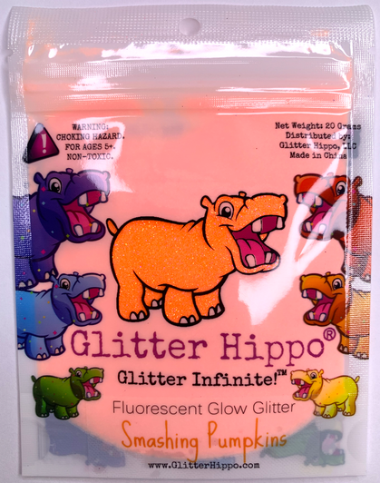 Fluorescent Glow Glitter - Smashing Pumpkins