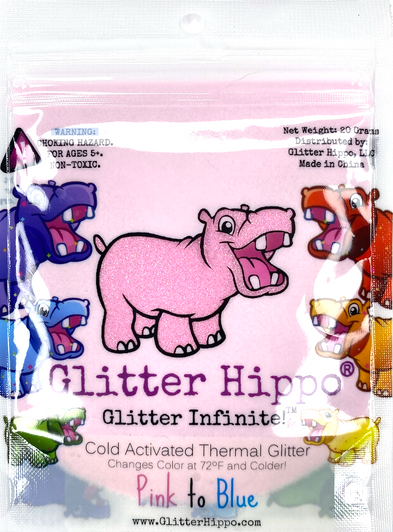 Cold Activated Thermal Glitter - Cold Color Changing Glitter Thermochromic