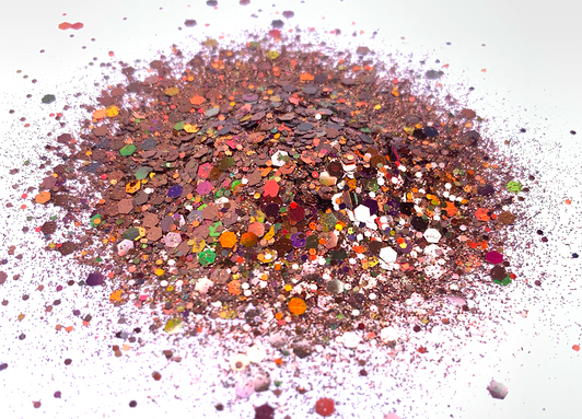 Holographic Chunky Glitter Mix - Espresso Martini - Brown Holo Glitter