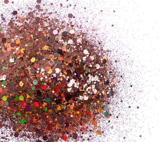 Holographic Chunky Glitter Mix - Espresso Martini - Brown Holo Glitter