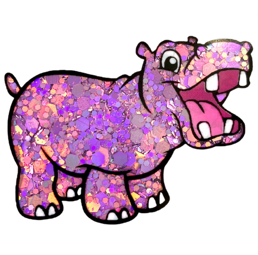 Holographic Chunky Glitter Mix - Rose Lollipop - Pink Purple Magenta Bubblegum Holo Glitter