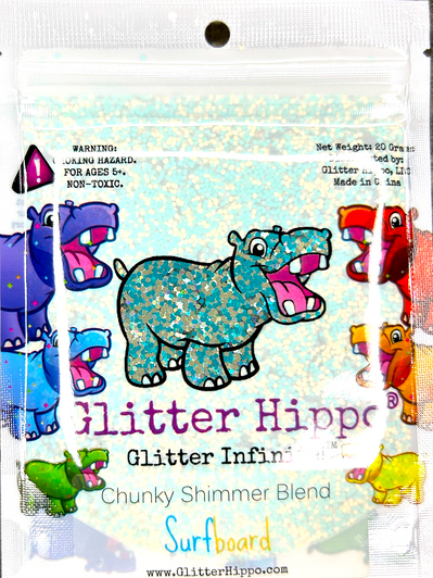 Chunky Shimmer Blend - Surfboard