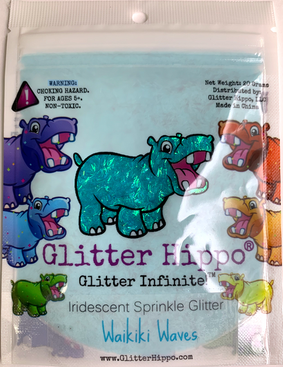 Iridescent Sprinkle Glitter - Waikiki Waves