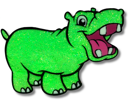 Fluorescent Glow Glitter - Green Day