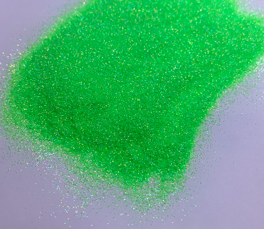 Fluorescent Glow Glitter - Green Day