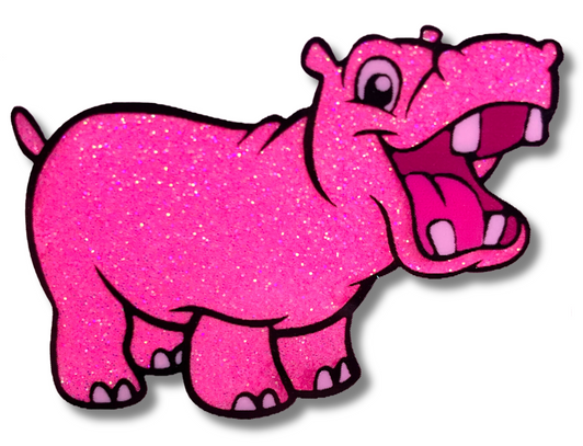 Fluorescent Glow Glitter - Hot Pink Floyd