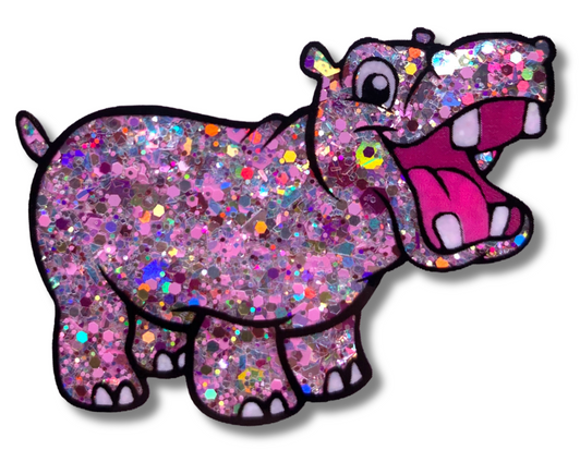 Gemstone Chunky Mix Glitter - Rose Quartz