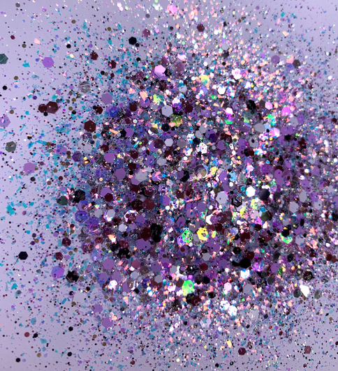 Gemstone Chunky Mix Glitter - Sodalite Gem