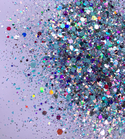 Gemstone Chunky Mix Glitter - Amazonite