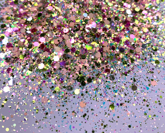 Gemstone Chunky Mix Glitter - Topaz