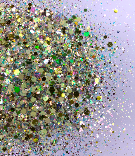 Gemstone Chunky Mix Glitter - Green Calcite