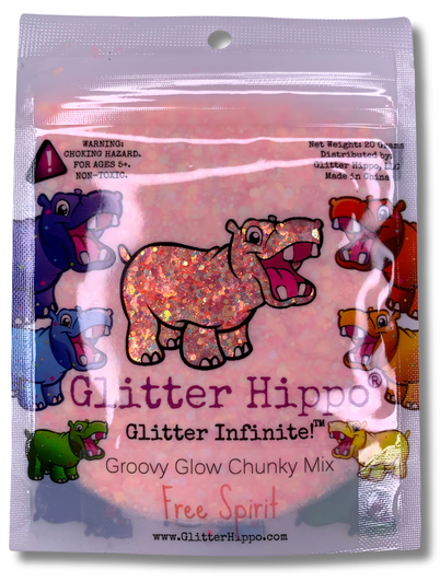 Groovy Glow Chunky Mix - Free Spirit