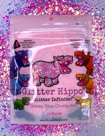 Groovy Glow Chunky Mix - Sequins