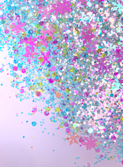 Seasonal Iridescent Chunky Mix - First Snow