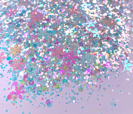 Seasonal Iridescent Chunky Mix - First Snow