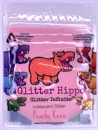 Iridescent Glitter - Peachy Keen