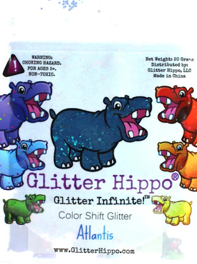 Blue to Royal Blue Color Shift Glitter - Atlantis - Glitter Hippo®