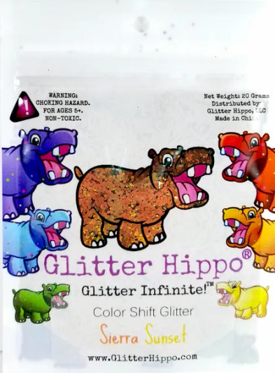 Yellow-orange to Green Color Shift Glitter - Sierra Sunset - Glitter Hippo®