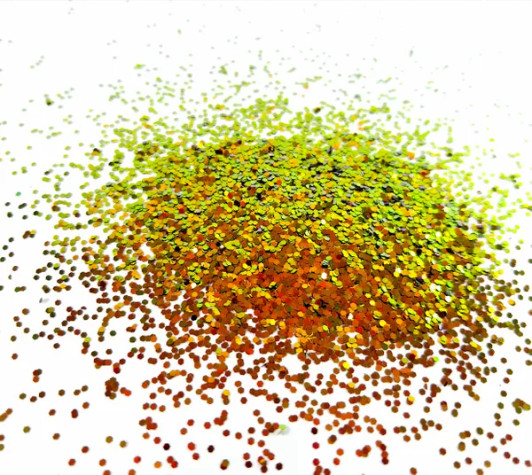 Yellow-orange to Green Color Shift Glitter - Sierra Sunset - Glitter Hippo®