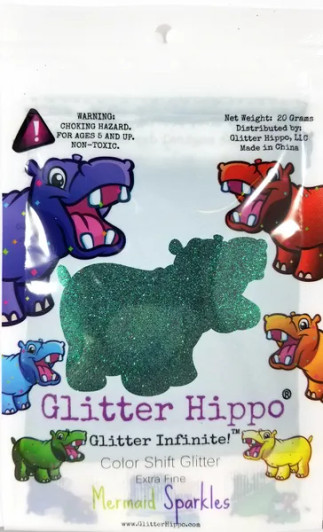 Blue to Green Color Shift Glitter Extra Fine - Mermaid Sparkles - Glitter Hippo®