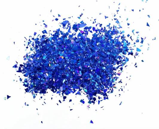Holographic Mylar Flakes - Crash - Glitter Hippo®