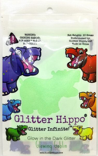 Green Glow Glitter Glow in the Dark