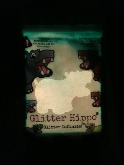 Glow Glitter - Peach Glow