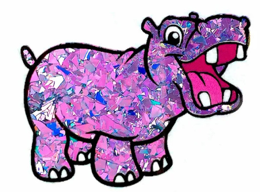 Color Shift Mylar Flakes - Temporary Tattoo - Glitter Hippo®