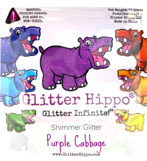 Shimmer Glitter - Purple Cabbage