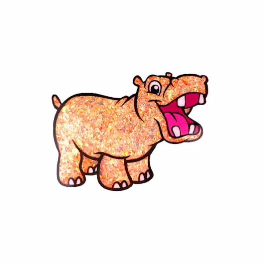Neon Mylar Flakes - Peach Horizon - Glitter Hippo®