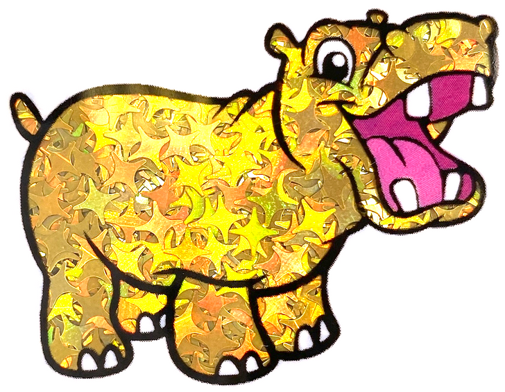 Holographic Gold Starbursts Glitter - GlitterHippo.com