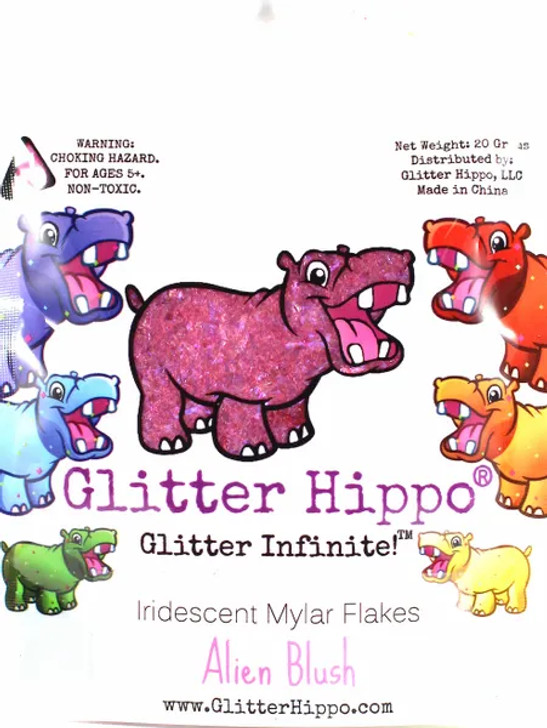 Iridescent Mylar Flakes - Alien Blush - Glitter Hippo®