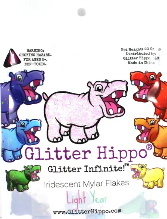 Iridescent Mylar Flakes - Light Year - Glitter Hippo®