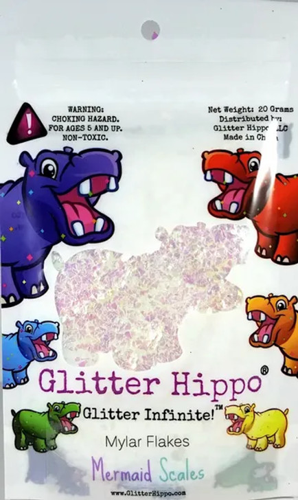 Iridescent Mylar Flakes - Mermaid Scales - Glitter Hippo®