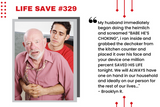 Father-In-Law with Parkinson's Disease Chokes