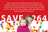 3-Year-Old Twin Saved from Skittle