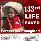 #133 Parents saved their daughter during a trip.