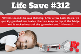 Life Save #312: Gummies Sucked out of Toddler's Mouth