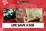 Life Save #308: Chris saves himself with the Dechoker