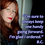 171st: Becky saved herself.
