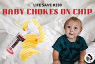 Baby Chokes on Chip in Save #330